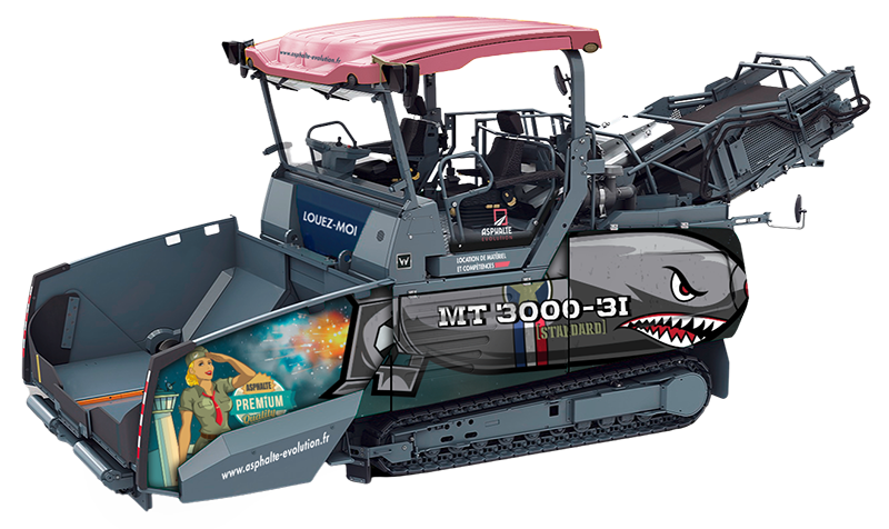 Alimentateur VÖGELE MT 3000-3i Standard modifié