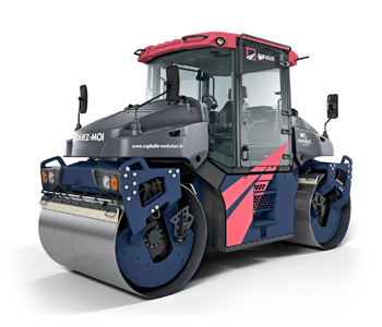 Louer un compacteur avec Asphalt Evolution