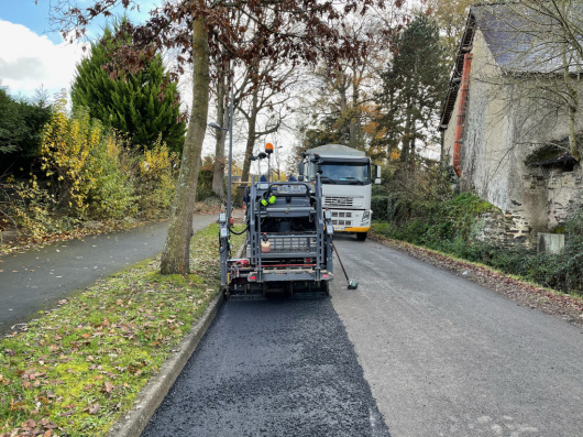 Table de pose AB220 TV en action