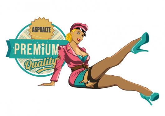 La Pin-up d&rsquo;Asphalte