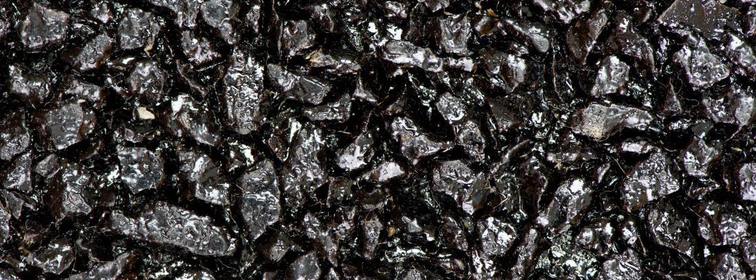 Détail d'un enrobé