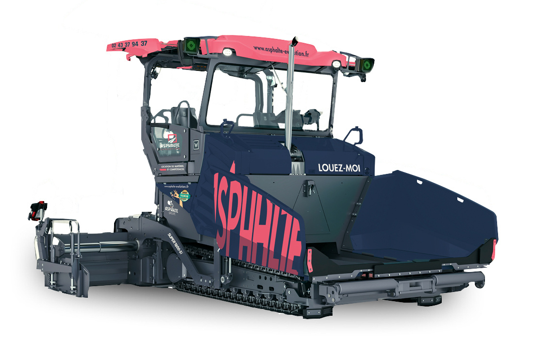 Finisseur sur chenilles V&Ouml;GELE SUPER 1800-5i, un incontournable d'Asphalte Evolution