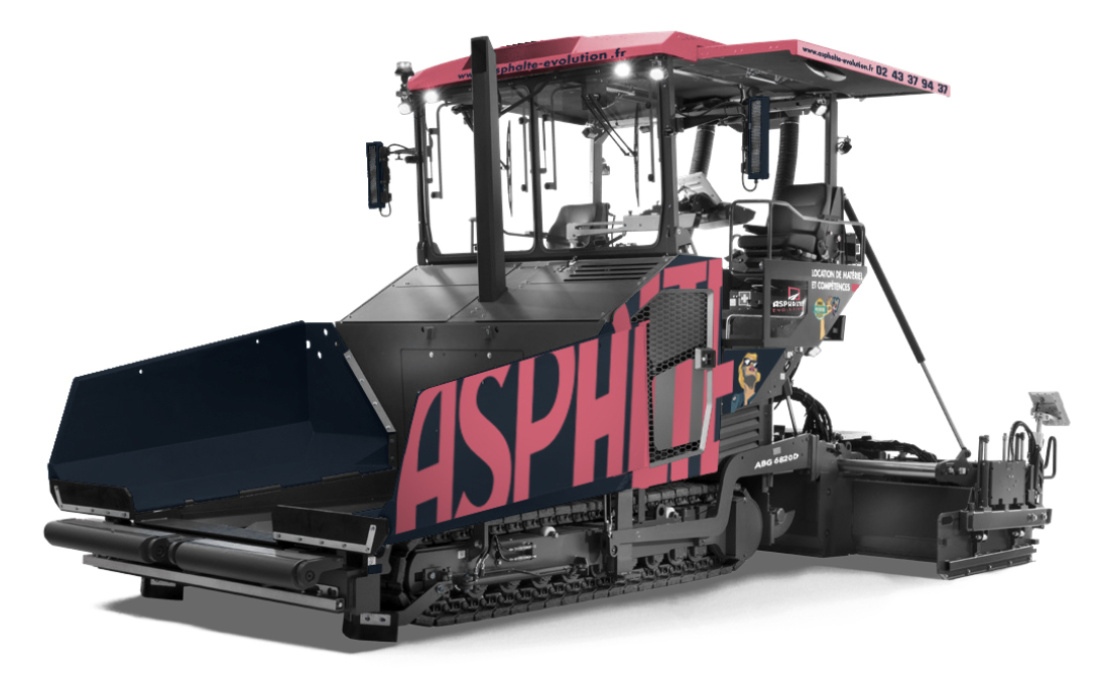 Finisseur sur chenilles AMMAN ABG 6820 D, La r&eacute;f&eacute;rence chez Asphalte Evolution