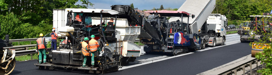 Interventions de nuit <span> : Pose de revêtement routier sans importuner les usagers</span>