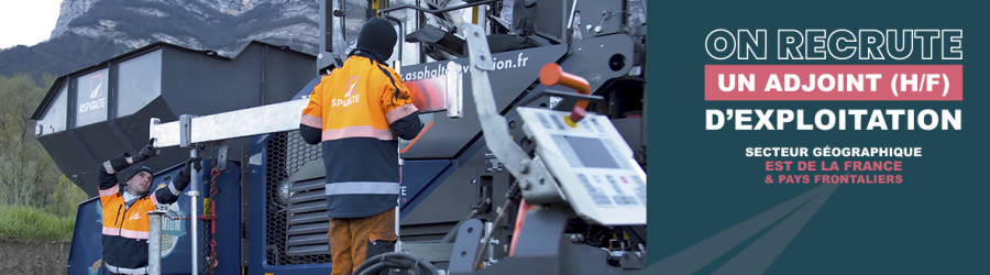 Offre emploi - Adjoint d'exploitation